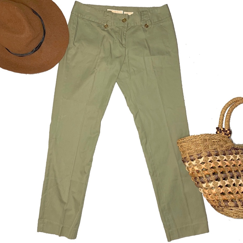 MICHAEL Michael Kors Wellesley Fit Cotton Crops 2